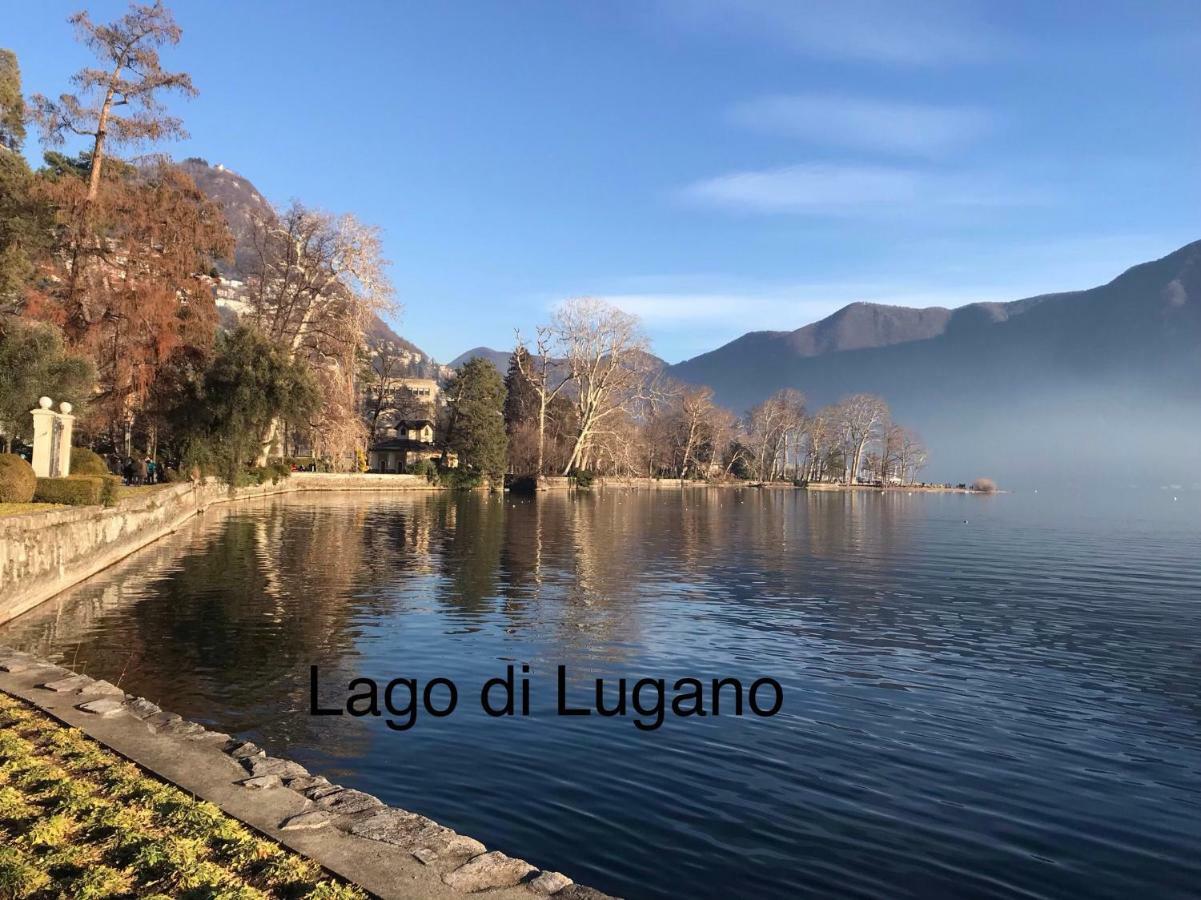 Lakeside Lago Maggiore Monvalle Bagian luar foto